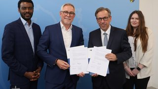 Unterzeichnung Kooperation IHK und Landkreis Erlangen-Höchstadt