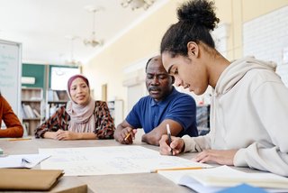 People Studying in Group